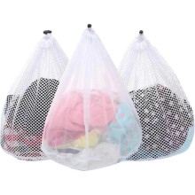 3Pcs Mesh Laundry Bags Washing Machine Mesh Wash Bags Jumbo for Delicates