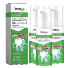 3-Pack 60ml Teeth Whitening Mousse for Stain Removal, Fresh Breath, and Gum Care
