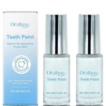 (2pcs) Teeth Whitening Paint Kit Remove Tooth Pigments Teeth Tooth Tooth And Paint Stains Instant Agent Care Whitening Polish