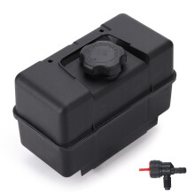 Fuel Tank Replacement 4 Quart Plastic with Shut Off Valve OEM 691993 for Briggs and Stratton