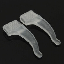 10 Pairs Silicone Anti Slip Glasses Ear Hooks with Comfort Fit Grip for Sports and Running
