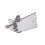 Silver Metal 5 String Banjo Tailpiece Replacement with Secure String Anchoring and Durable Construction 4