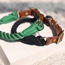 (M, Red) Classical Cotton Dog Collar Stylish and Durable Ideal for Small Dog Owners Quality Pet Accessories  Sky blue M