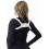 Adjustable Shoulder Posture Corrector and Back Support Brace for Back Pain Relief White Large 2