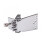 Silver 5 String Banjo Tailpiece HA153 with Vibrato Bridge, Stable Tuning and Easy Installation 2