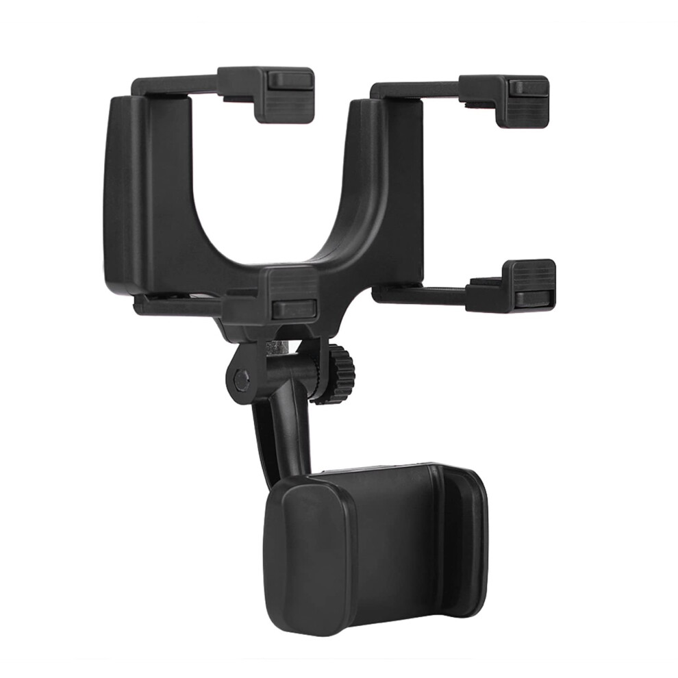 Universal Rear View Mirror Phone Holder For Car, 360 Adjustable Mount With Secure AntiâSlip Grip 9330225699361