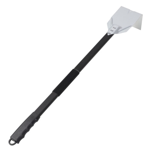 Fireplace Ash Scraper with Long Handle and Ergonomic Grip, HeavyDuty Grill Cleaning Tool for BBQ and Griddle