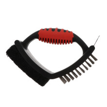 Grill Cleaning Brush with Durable Steel Bristles for Deep Grease Removal, BBQ and Oven Use