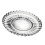 Decorative Bowl Crystal Glass Fruit Bowl Modern Serving Bowl-A 1