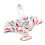 Elegant Cygnet Shape Glass Fruit Bowl With Handle For-Color 1