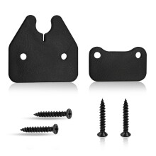 Sun Visor Kit for Dodge Ram 1500 2019‑2023, Heavy Duty Black Clips Replacement for Precise Fit