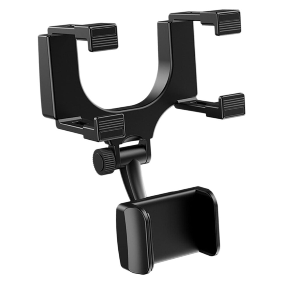 Car Phone Mount For Rearview Mirror, Eyelevel Navigation View, Stable Clip Design, Universal Fit 9330225699552