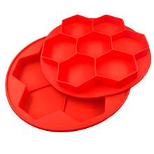 Burger Press and Freezer Container, 7in1 Silicone Hamburger Patty Maker for Sliders and Storage