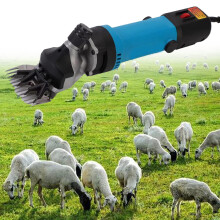 Sheep Shearing Clippers 220V Electric Sheep Shears for Goats Alpacas Speed Low Noise Durable Blue
