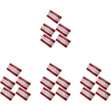 20 Pcs Self-adhesive Hinge Acrylic Transparent Hinges Diy Boxes Hinges Clear