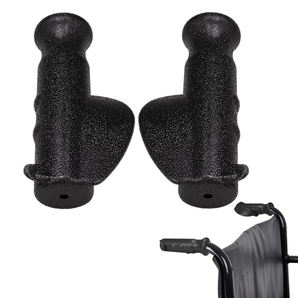 1 Pair Universal Rollator Walker Hand Grips, Soft Cushioned NonâSlip Handles for Wheelchair Replacement