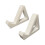 Adjustable Mechanical Keyboard Stand White with Ergonomic Typing Angle and Layer Display Rack 1