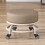 Rolling Stool with Wheels, Ergonomic Cushion Seat, 360 Silent Roll, Waterproof Easy‑Clean Surface 2