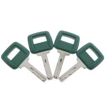 4PCS Ignition Keys 11039228 for Volvo Loader Haul Truck Heavy Equipment Laser Cut