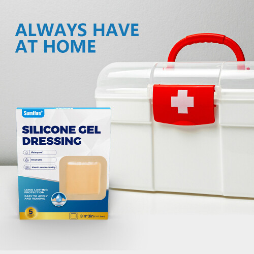 Wound Protection Patch Silicone Gel Dressing Wound Care Patch 2