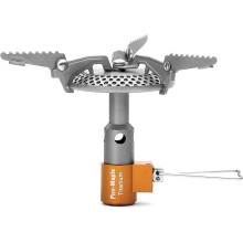 Camping Stove, Mini Portable and Foldable Titanium Gas Stove Outdoor Hiking