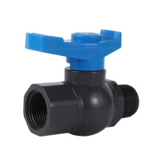 3/4 Inch 1 Inch PVC Ball Valve for Garden Irrigation, Quick Flow Control and Reliable Water Shutoff