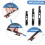 3pcs Violin Bow Grip Corrector Set for Beginners, Bow Hold Trainer with Straight Alignment 3