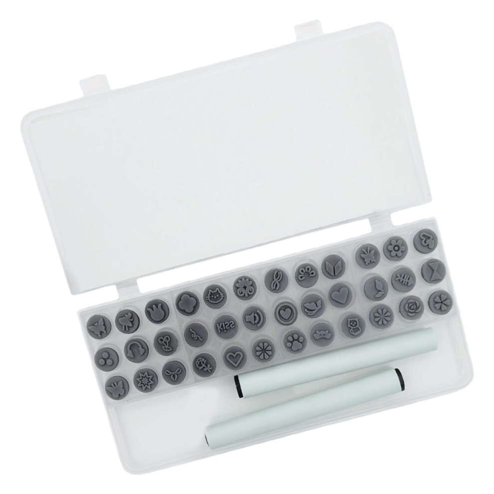 Nail Stamping Kit with Silicone Nail Stamper Set for Precise Nail Art and Easy Stamp Control