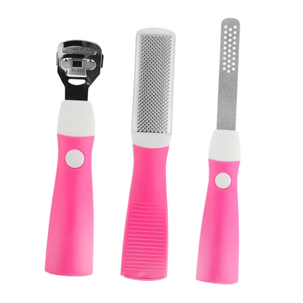 Professional Foot File Set Pedicure Kit for Callus Removal and Deep Exfoliation, Home and Salon Use