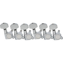 Pro 6 inline Sealed Guitar Tuners Tuning Pegs Keys Machines Heads for Fender
