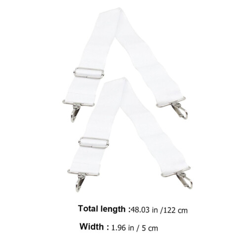 2pcs Adjustable Marching Snare Drum Strap Ergonomic Comfort Fit Durable Support for Parade Use 1