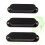 3pcs Single Coil Pickup Covers for Electric Guitars, Plastic Sealed Protective Replacement Set 3