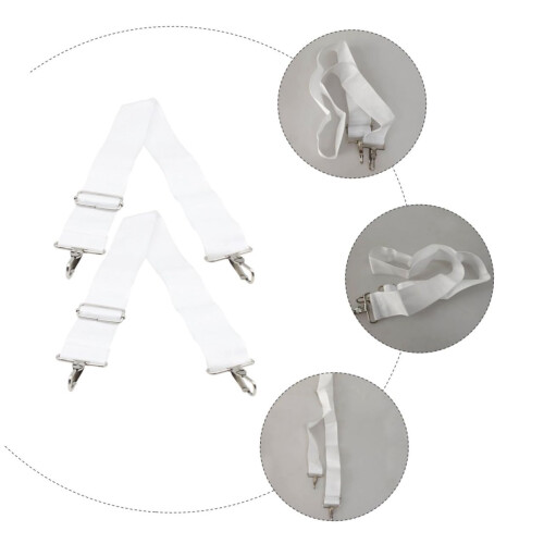 2pcs Adjustable Marching Snare Drum Strap Ergonomic Comfort Fit Durable Support for Parade Use 2