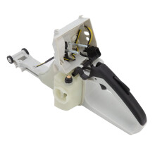 Chainsaw Rear Handle Replacement for 044 MS440, Ergonomic Plastic Fuel Tank Grip, Lightweight Durable Fit