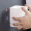 Soft Bristle Wall Mounted Toilet Brush with Holder, Long Handle, Fast Drain Base, Replaceable Head 5