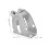 2 Sets Foldable Platform Truck Handle Brackets Heavy Duty Iron Mount Base for Flatbed Carts 2
