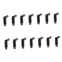 Sloped Ceiling Light Adapter Kit for Chandeliers, 180 Swivel Adjustable Pendant Light Canopy, 14pcs Durable Iron Set