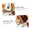 Wooden Guitar Stand for Bass, Foldable Compact Design with Protective Soft Padding and Secure Support 4