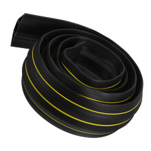 Floor Cord Cover Cable Hider for Home and Office, PVC Cord Protector with Non‑Slip Surface, Low‑Profile Design