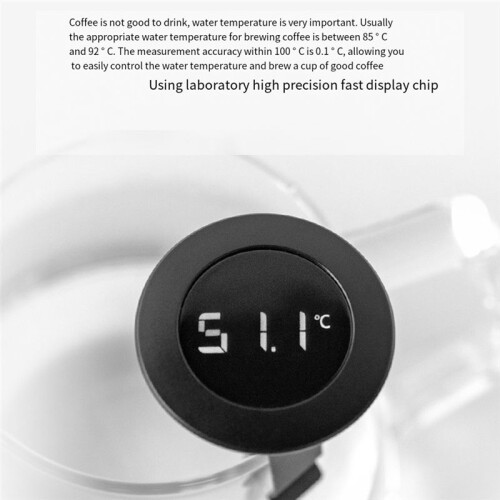 Digitales Kleines T-LCD-Display-Thermometer, Detertor, Kaffeethermometer, Kaffee-Latte-Art-Maker-Tools, Tragbares Thermometer 1