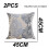 2pcs Square linen pillow cover office cushion cover 1