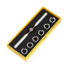 Watch Opener Watch Back Case Opener Remover Repair Tool Set with 6 Gear Head for