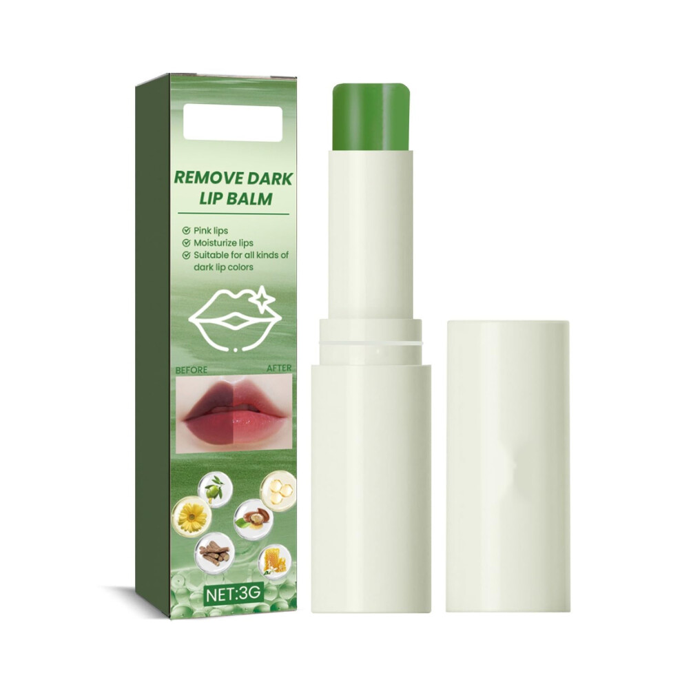 Green Hydrating Lip Balm Kbz908 Deep Hydration Nongreasy Formula For Dry Chapped Lips Smooth Soft Finish