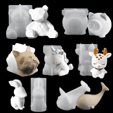 Silicone Animal Mold Set - Variety of Silicone Molds for Crafts and More
