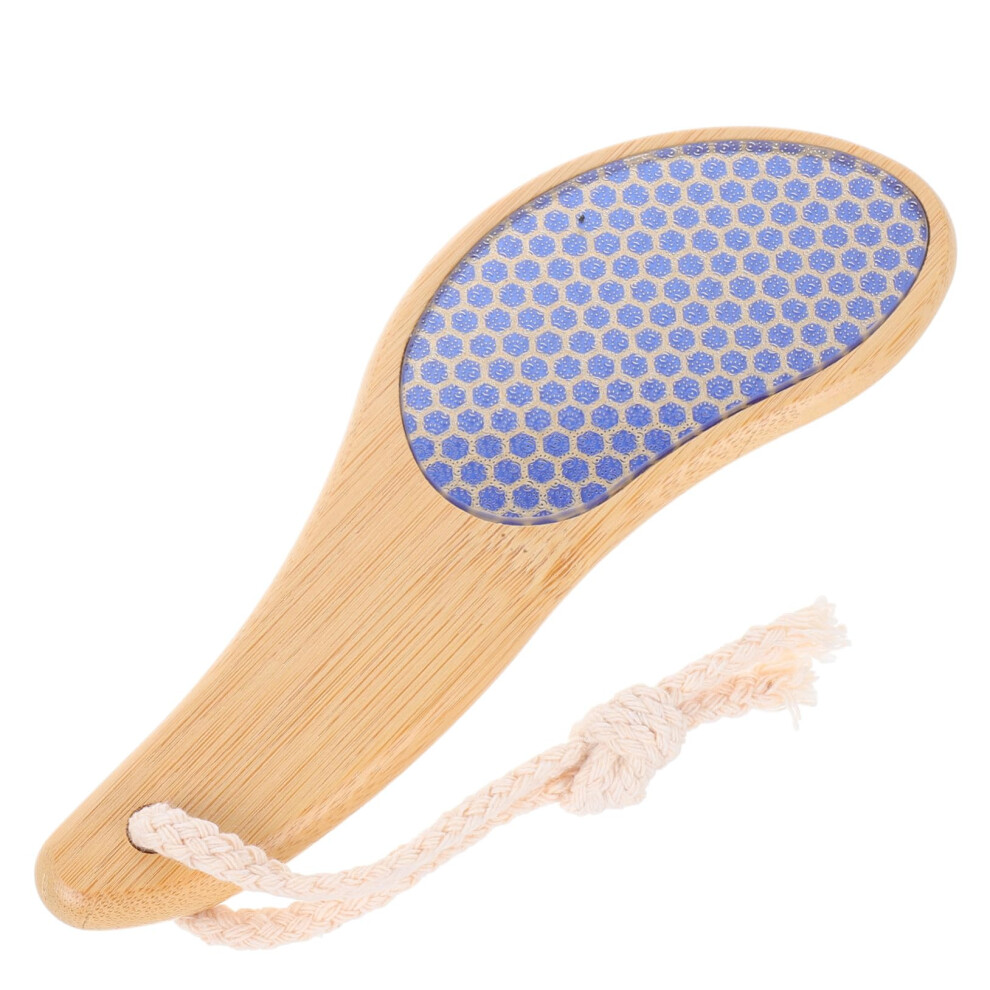 Nano Foot File Callus Remover DualSided Wooden Pedicure Tool for Dead Skin and Cracked Heels