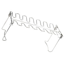 Foldable Stainless Steel BBQ Grill Rack for Camping and Outdoor Barbecue, SpaceSaving Durable Design