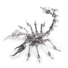 Metal Model Kits for Adults Scorpion 3D Puzzle DIY Building Kit Durable Design Creative Gift