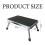 Ασφαλέστερο πτυσσόμενο μικρό σκαμπό κουζίνας, ανθεκτικό σκαμπό ασφαλείας για 5