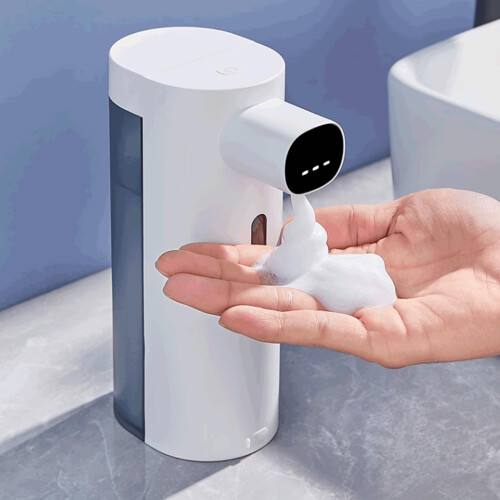 Automatic Foaming Soap Dispenser 300ml Touchless Smart Sensor Rechargeable for Bathroom Kitchen Ref: 4713 2