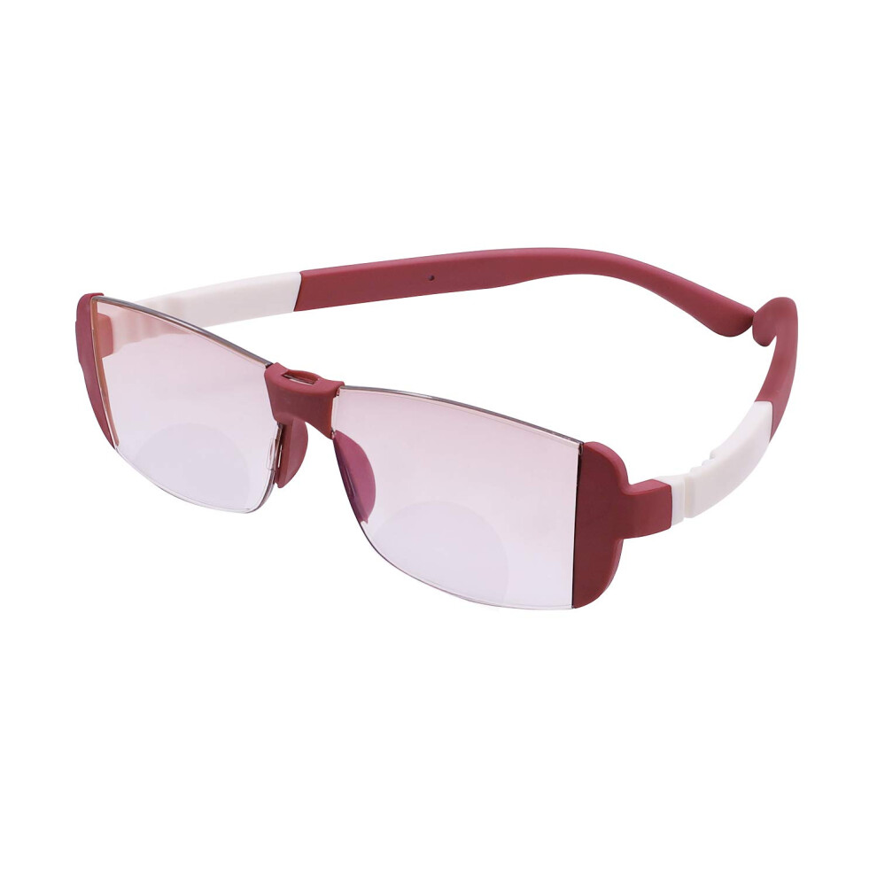 Reading Glasses for Women Bifocal 2.0 Large Frame Spring Hinge Comfort Multiple Strengths